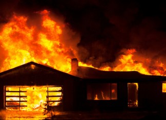 Representative image - House_Fire; Image Source: @CANVA