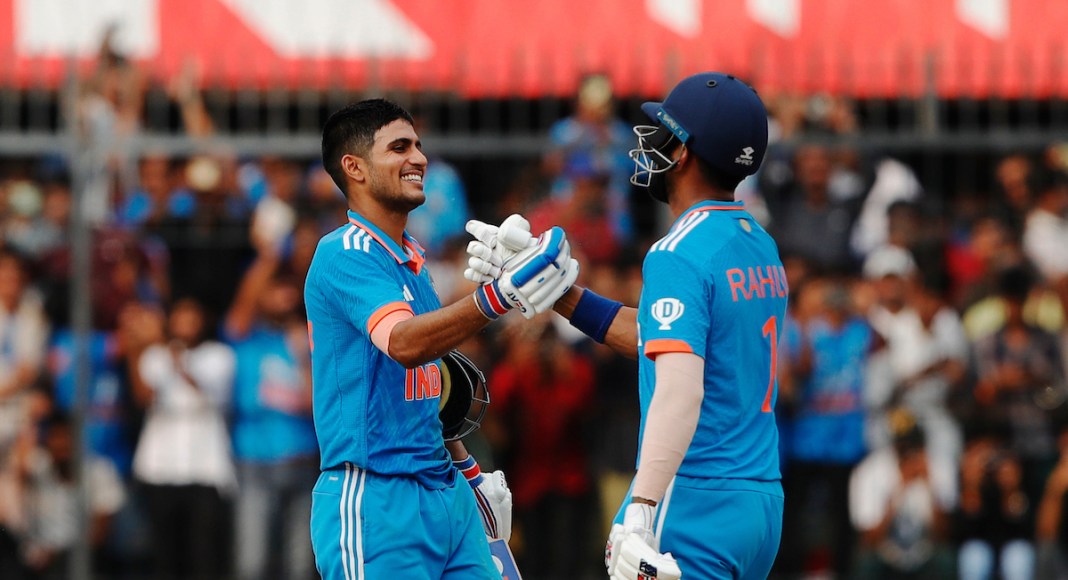 India defeats Australia in Second one day at Indore; Image Source; @BCCI Twitter