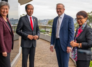 Indonesian President Joao Widodo and Australian PM Anthony Albanese ; Image Source supplied