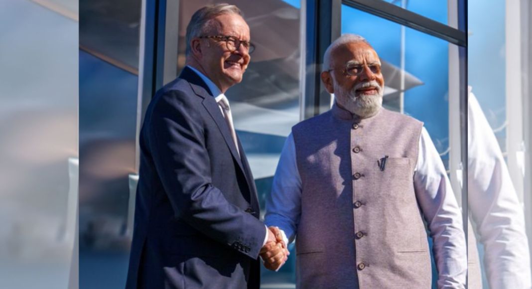 PM Anthony Albanese and Indian PM Narendra Modi; Image Source- Supplied