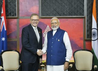 PM Anthony Albanese and Indian PM Narendra Modi; Image Source: @PIB