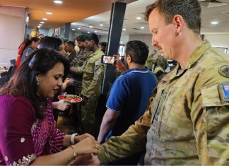 Unique Rakhi Event by Diaspora; Image Source Supplied