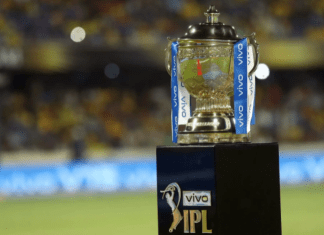 IPL trophy 2021; Picture Source: Twitter@IPL